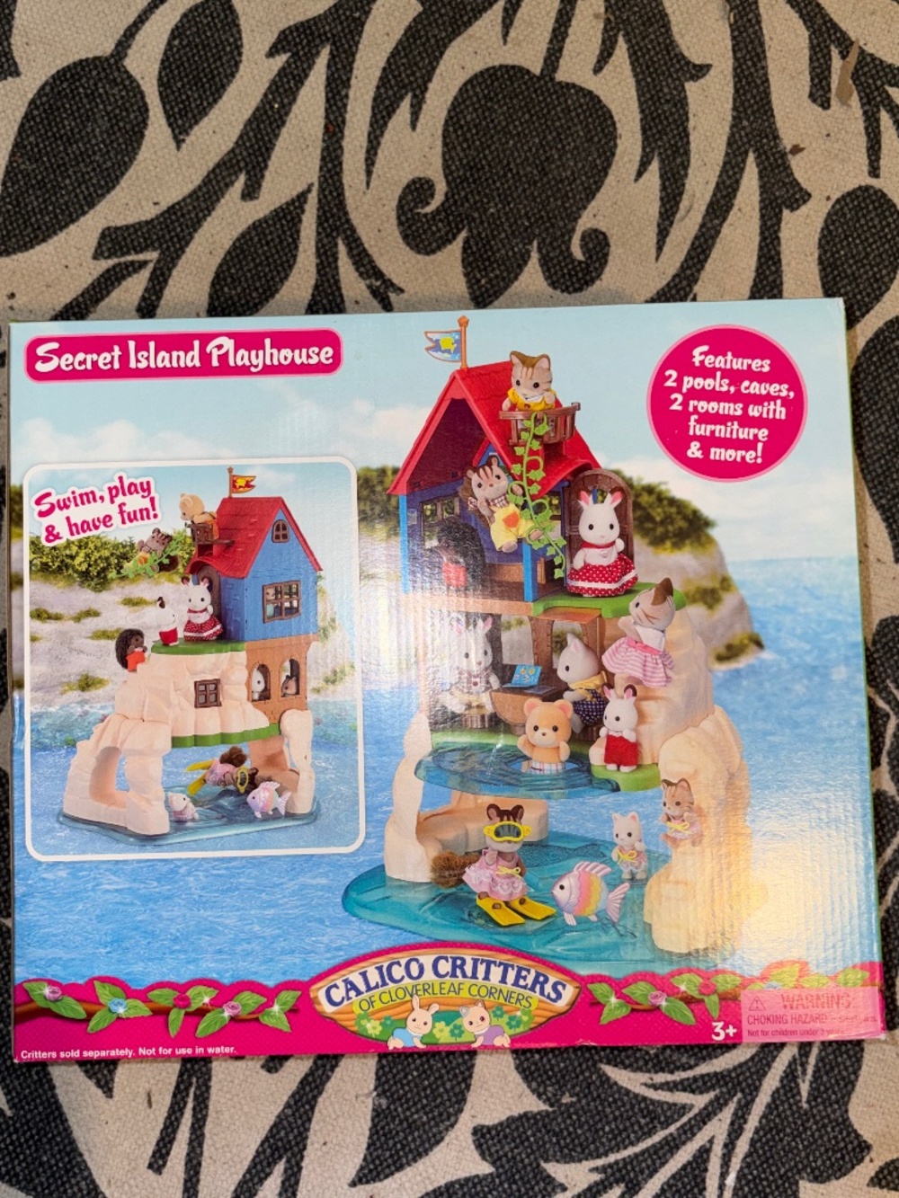 Calico Critters Secret Island Playhouse